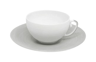 J.L Coquet, Hémisphère Grey, Tea saucer