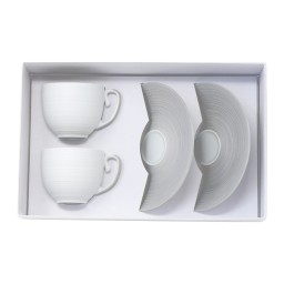 J.L Coquet, Hémisphère Grey, Tea saucer