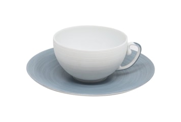 J.L Coquet, Hémisphère Storm Blue, Tea saucer