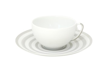 J.L Coquet, Hémisphère Grey, Tea saucer