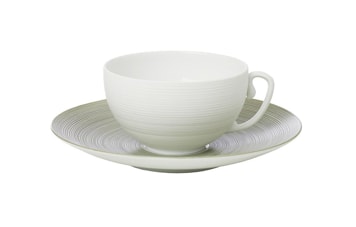 J.L Coquet, Hémisphère Kaki Green, Tea saucer