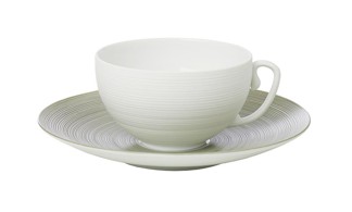 J.L Coquet, Hémisphère Kaki Green, Tea saucer