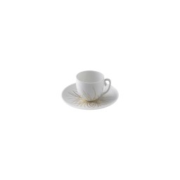 J.L Coquet, Hémisphère Tundra Winter, Mocha saucer