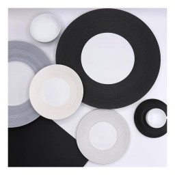 J.L Coquet, Hémisphère Storm Blue, Tea saucer