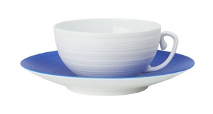 J.L Coquet, Hémisphère Royal Blue, Breakfast saucer