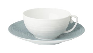 J.L Coquet, Hémisphère Storm Blue, Breakfast saucer