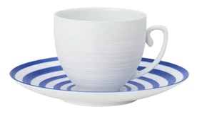 J.L Coquet, Hémisphère Royal Blue, Cappucino saucer