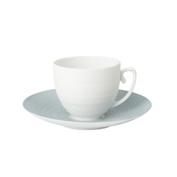 J.L Coquet, Hémisphère Storm Blue, Coffee saucer, extra