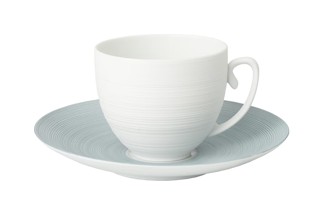 J.L Coquet, Hémisphère Storm Blue, Coffee saucer, extra