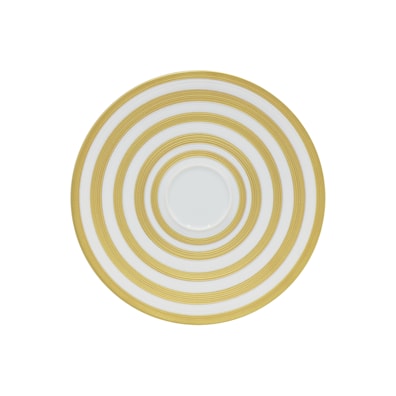 J.L Coquet, Hémisphère Gold, Coffee saucer