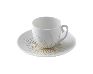 J.L Coquet, Hémisphère Tundra Winter, Coffee saucer