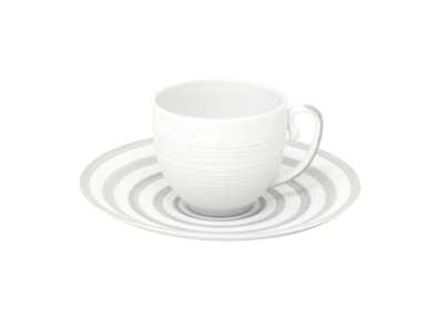 J.L Coquet, Hémisphère Grey, Coffee saucer