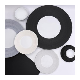 J.L Coquet, Hémisphère Grey, Coffee saucer