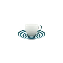 J.L Coquet, Hémisphère Persian Blue, Coffee saucer