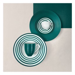 J.L Coquet, Hémisphère Persian Blue, Coffee saucer