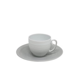 J.L Coquet, Hémisphère Grey, Coffee saucer