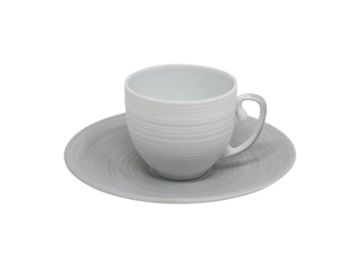 J.L Coquet, Hémisphère Grey, Coffee saucer