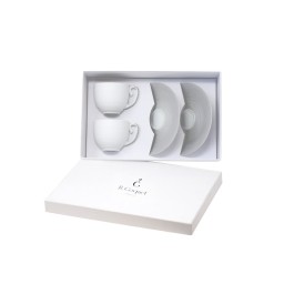 J.L Coquet, Hémisphère Grey, Coffee saucer