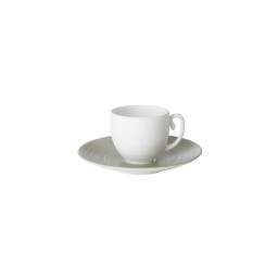 J.L Coquet, Hémisphère Kaki Green, Coffee saucer