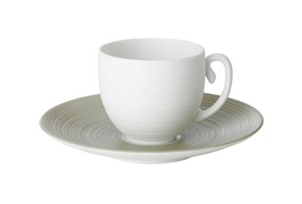 J.L Coquet, Hémisphère Kaki Green, Coffee saucer