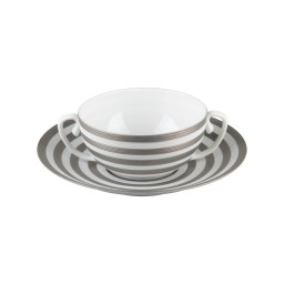 J.L Coquet, Hémisphère Platinum, Cream soup cup