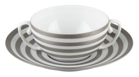 J.L Coquet, Hémisphère Platinum, Cream soup cup