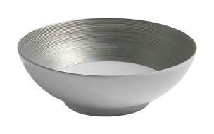 J.L Coquet, Hémisphère Platinum, Salad bowl, large