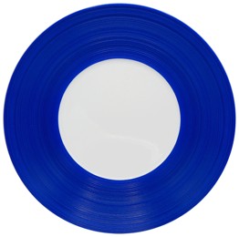 J.L Coquet, Hémisphère Royal Blue, Presentation plate