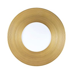 J.L Coquet, Hémisphère Gold, Dinner plate