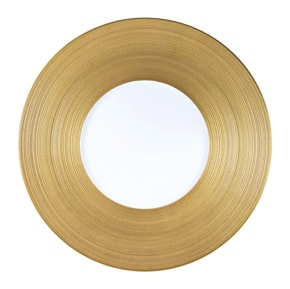 J.L Coquet, Hémisphère Gold, Dinner plate