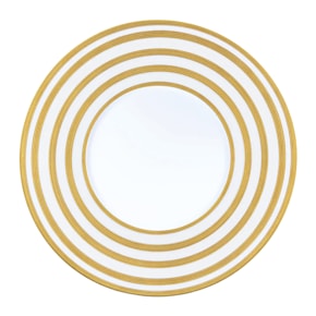 J.L Coquet, Hémisphère Gold, Dinner plate