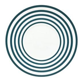 J.L Coquet, Hémisphère Persian Blue, Dinner plate