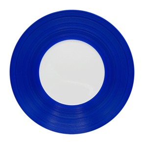 J.L Coquet, Hémisphère Royal Blue, Dessert plate