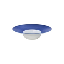 J.L Coquet, Hémisphère Royal Blue, Rim soup plate, small