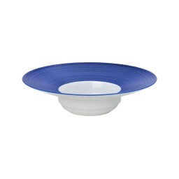 J.L Coquet, Hémisphère Royal Blue, Rim soup plate, medium