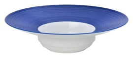 J.L Coquet, Hémisphère Royal Blue, Rim soup plate, large