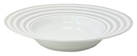 J.L Coquet, Hémisphère Grey, Rim soup plate, large