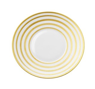 J.L Coquet, Hémisphère Gold, Bread and butter plate