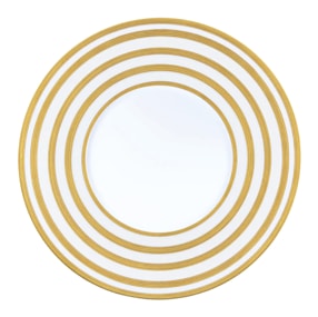 J.L Coquet, Hémisphère Gold, 29cm plate