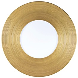 J.L Coquet, Hémisphère Gold, 29cm plate