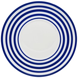 J.L Coquet, Hémisphère Royal Blue, 29cm plate