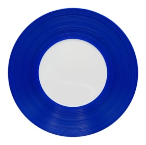 J.L Coquet, Hémisphère Royal Blue, 29cm plate
