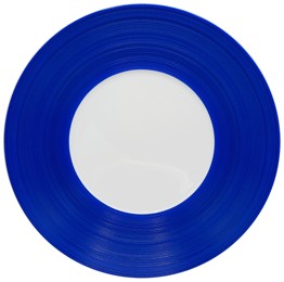 J.L Coquet, Hémisphère Royal Blue, 29cm plate