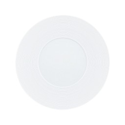 J.L Coquet, Hémisphère White Satin, Gourmet plate