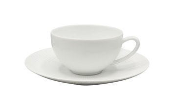 J.L Coquet, Bolero White Satin, Tea saucer