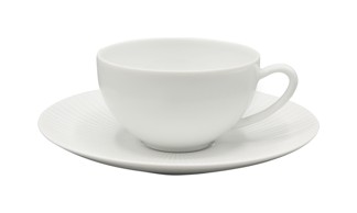 J.L Coquet, Bolero White Satin, Tea saucer