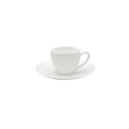 J.L Coquet, Bolero White Satin, Coffee saucer