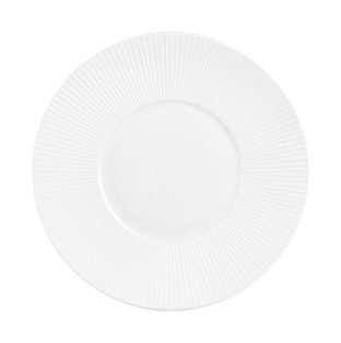 J.L Coquet, Bolero White Satin, Dessert plate