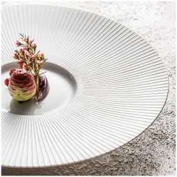 J.L Coquet, Bolero White Satin, Gourmet plate