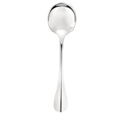 Christofle, Fidelio cutlery, silver plated, Cream soup spoon